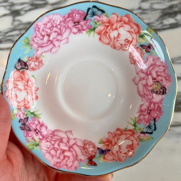 Royal Albert Miranda Kerr Friendship DEVOTION Trinket Plate Tea Cup Saucer Only - Picture 1 of 5